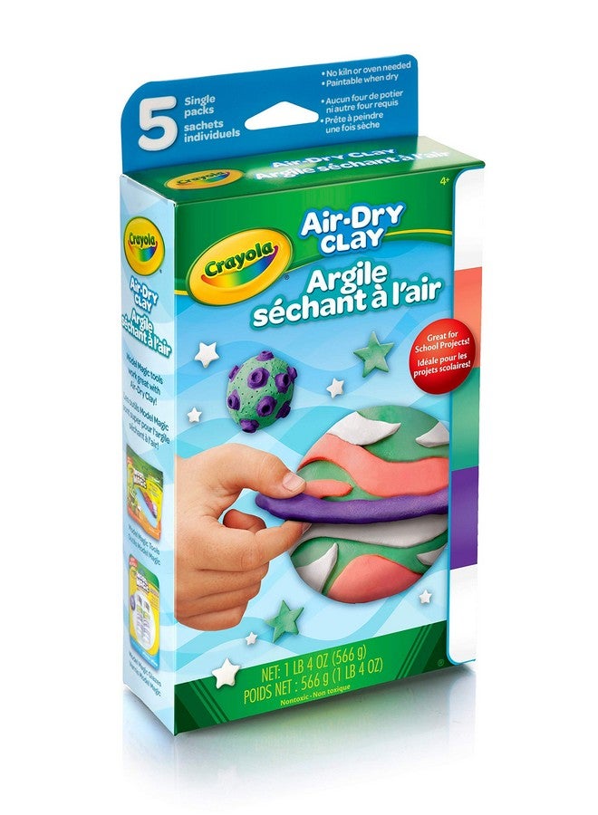 كرايولا مجموعة متنوعة من طين كرايولا الجاف - ألوان زاهية - Image 3
