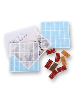 Graffiti Resin DIY Domino Molds for Silicone Domino Game  - Image 1