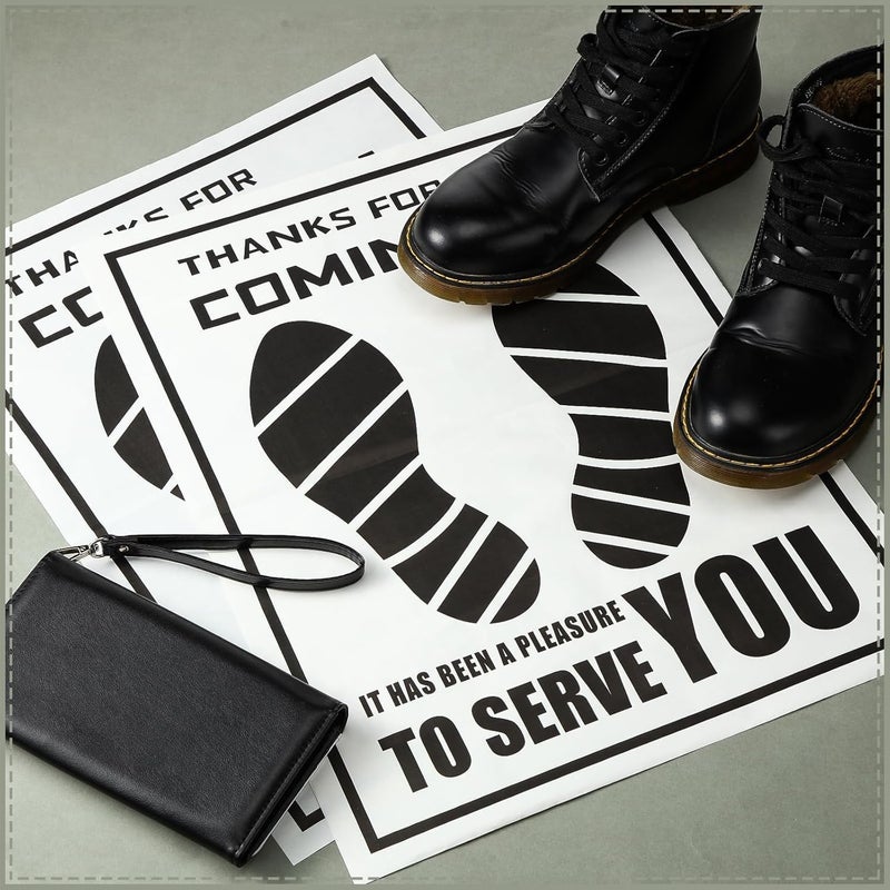50 Pcs Waterproof Paper Car Floor Mats - Disposable Automotive Foot Mats, 20 x 30cm - Image 5