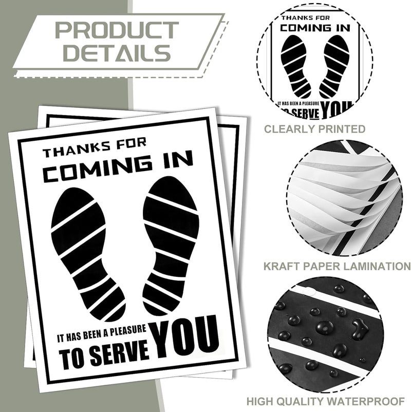 50 Pcs Waterproof Paper Car Floor Mats - Disposable Automotive Foot Mats, 20 x 30cm - Image 3
