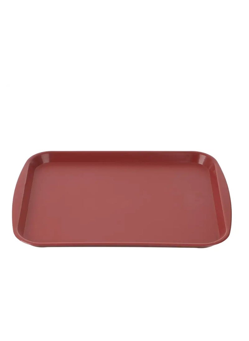 Versatile rectangular serving tray - a timeless design! The tray is ideal for serving tea. Lightweight, durable, and easy to clean - Multicolor - Code 612