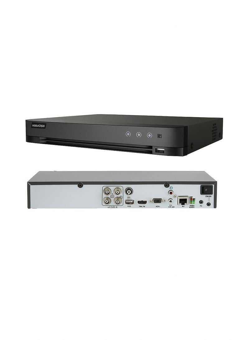 هيك فيجن iDS-7204HUHI-M1/S 4CH 5MP (3K) HD DVR، Turbo HD، ضغط H.265+ - Image 1