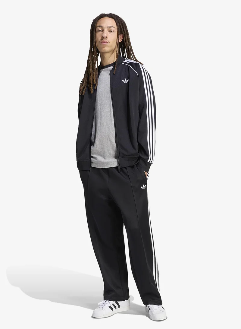 Adidas Originals BLACK Superstar Adicolor Twill Track Top for Men | Best Price UAE