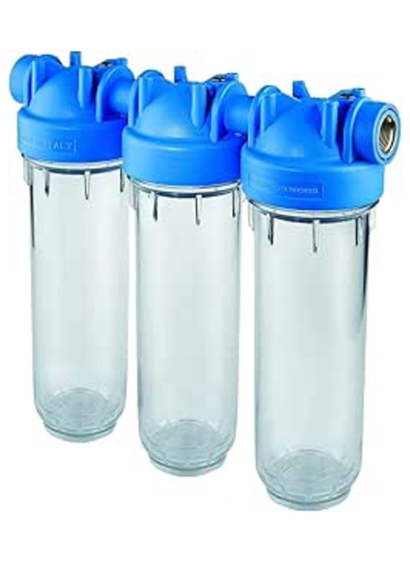 ATLAS - Triple Stage Water Filter For Clean And Purified Water In Kitchen, Washing Machine And Drinking Water - Image 1