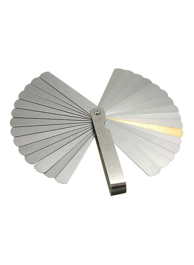 32 Blades Feeler Gauge Measuring Tool Silver - Image 1