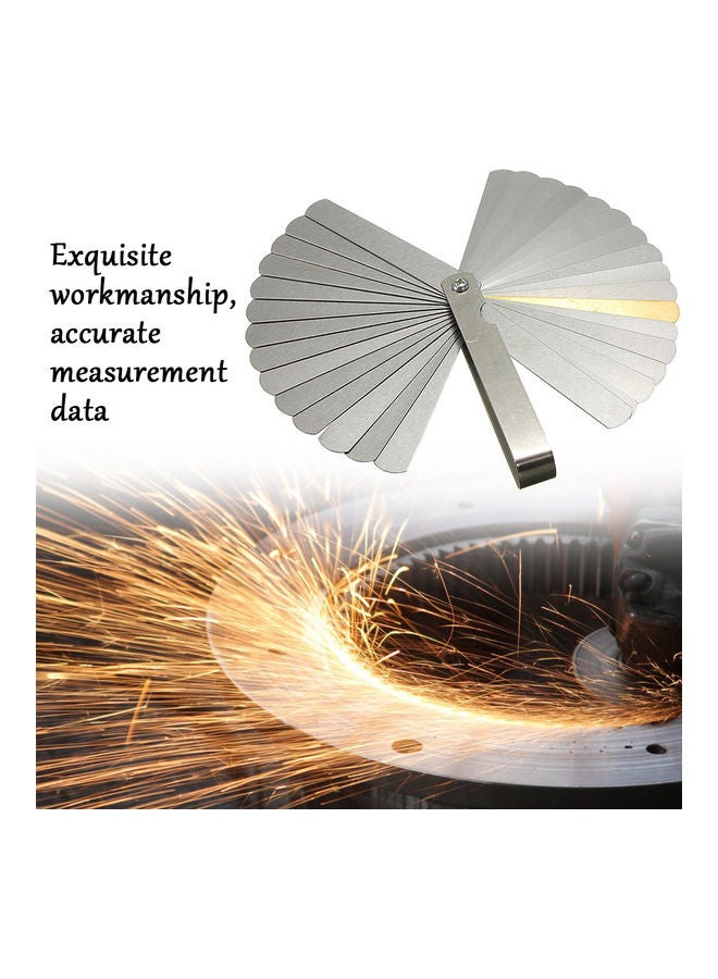 32 Blades Feeler Gauge Measuring Tool Silver - Image 2