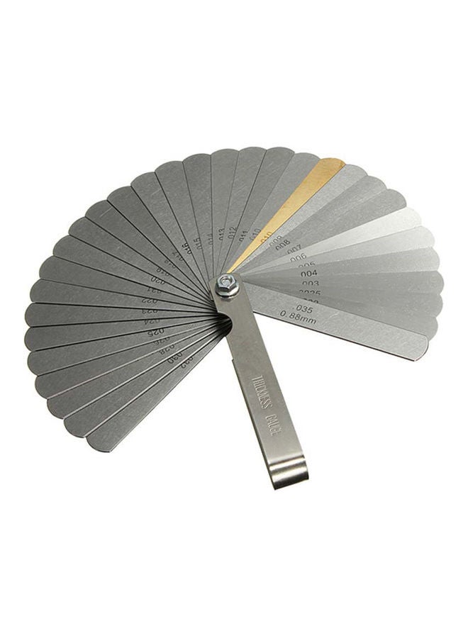 32 Blades Feeler Gauge Measuring Tool Silver - Image 5