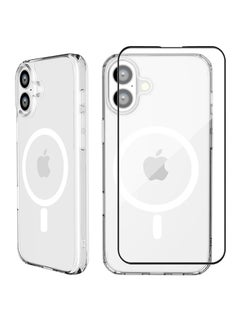 Max & Max Max & Max iPhone 16 Clear Magsafe Case with Glass  - Image 2