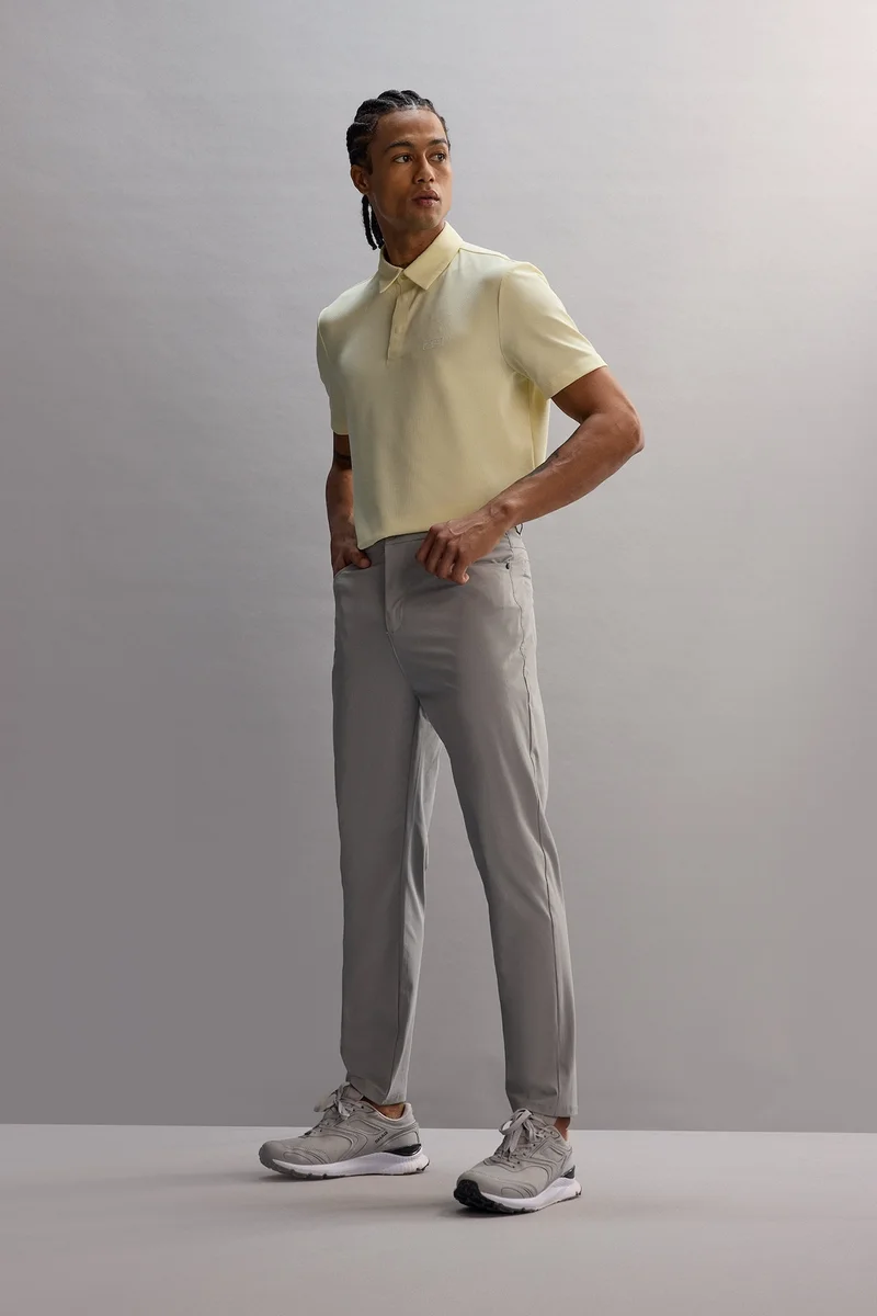 Defacto  DeFactoFit Standard Fit Basic Sports Polo Shirt for Men | Best Price UAE