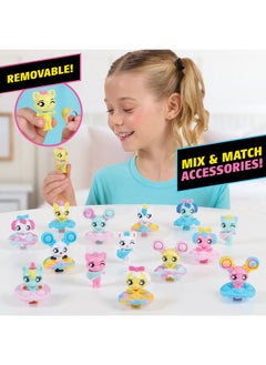 WowWee Fashion Fidgets Collectible Pet Fidget Dolls Sensory Toy Pop It Dolls (2 Pack)  - Image 3