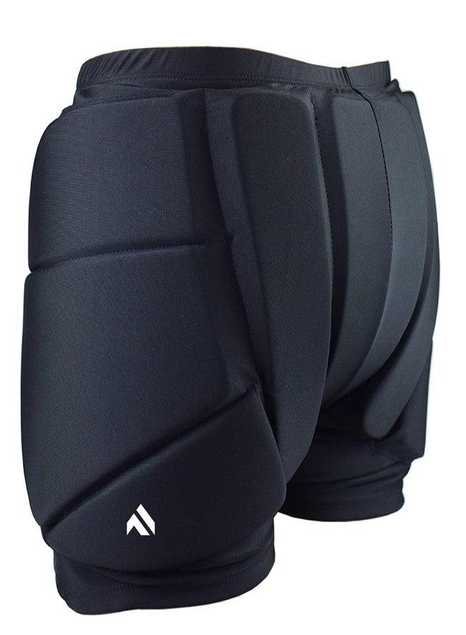 AUDIFU Kids Butt Pad Shorts for Skating Snowboarding Ski, Hip Protective Padded Shorts for Youth Child (Small) - Image 1