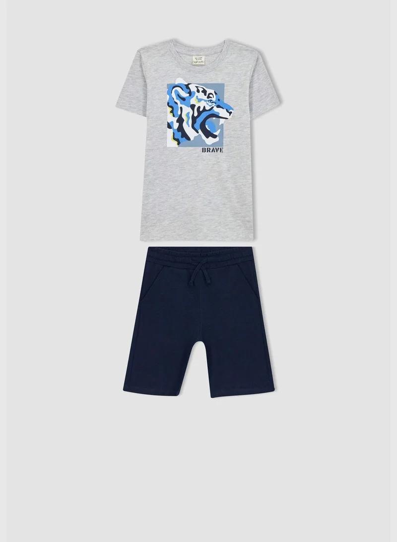 DeFacto 2 Pack Boy Short Sleeve Set