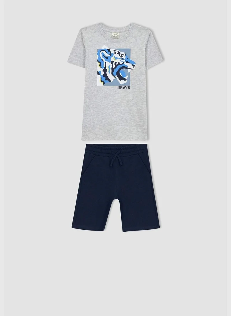 DeFacto 2 Pack Boy Short Sleeve Set