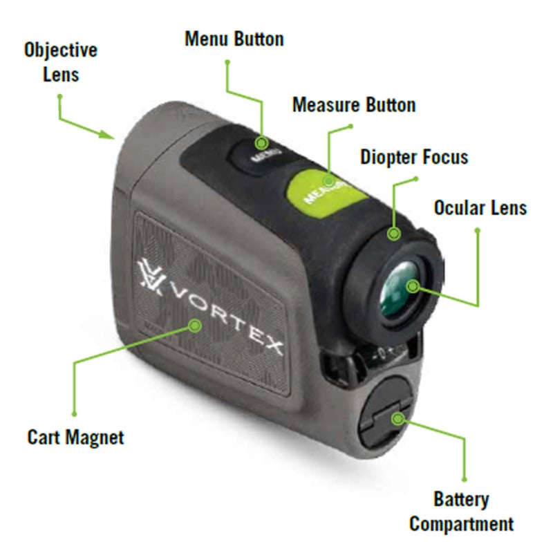 Vortex Optics Blade Series Golf Laser Rangefinders (Blade) - Image 3