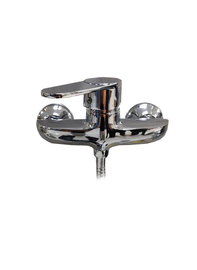 Gasin - Bath Mixer With Shower Set Silver - Image 1
