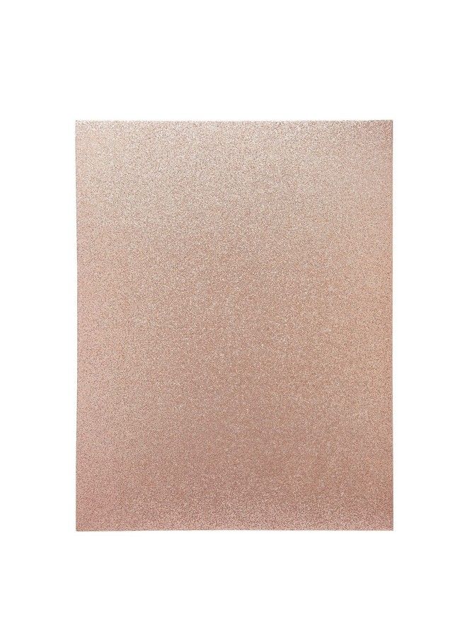 Bright Creations 30 Sheets Rose Gold Glitter Cardstock Paper For Diy Crafts Card Making Invitations Double Sided 300Gsm (8.5 X 11 In) - Image 4
