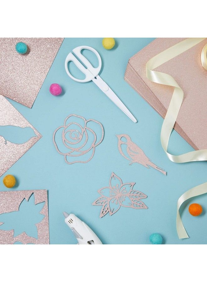 Bright Creations 30 Sheets Rose Gold Glitter Cardstock Paper For Diy Crafts Card Making Invitations Double Sided 300Gsm (8.5 X 11 In) - Image 3