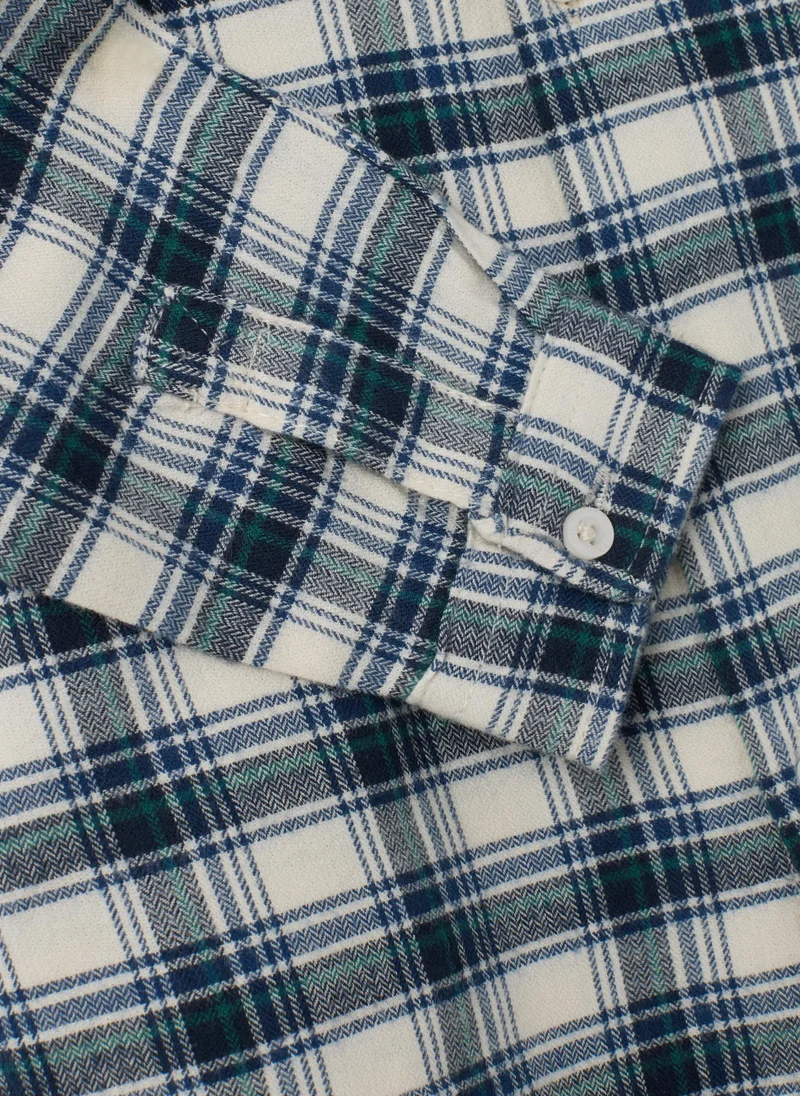 Ovs CHILDREN'S SHIRT IN PURE MULTICOLOUR COTTON REGULAR FIT