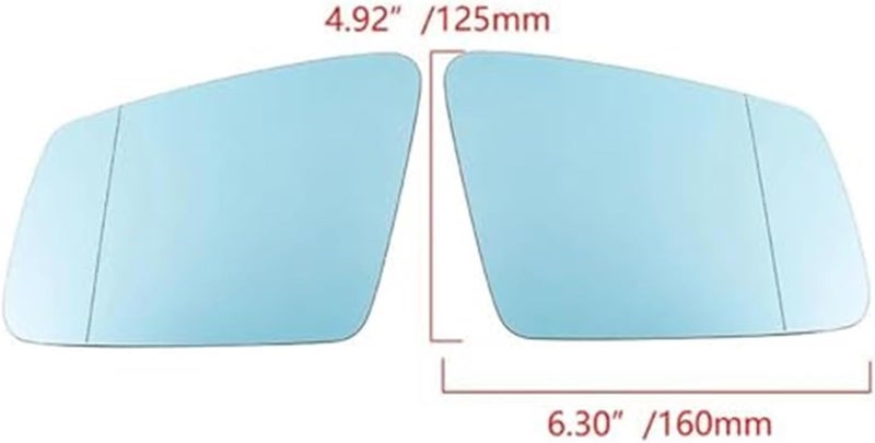 QASULER Heated Rearview Mirror Glass for Benz - Image 3