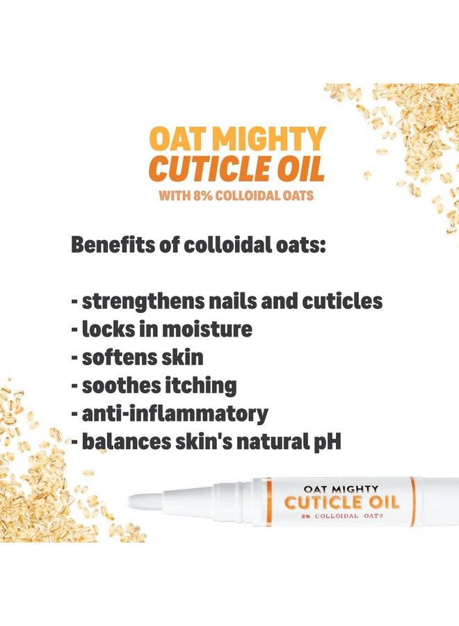 Handmade Heroes 8% Colloidal Oat Cuticle Oil Pen Repair Nourish Moisturize And Rejuvenate Nail 100% Natural And Clean Formulation For Cuticle Repair To Grow Nails Fast - Image 4