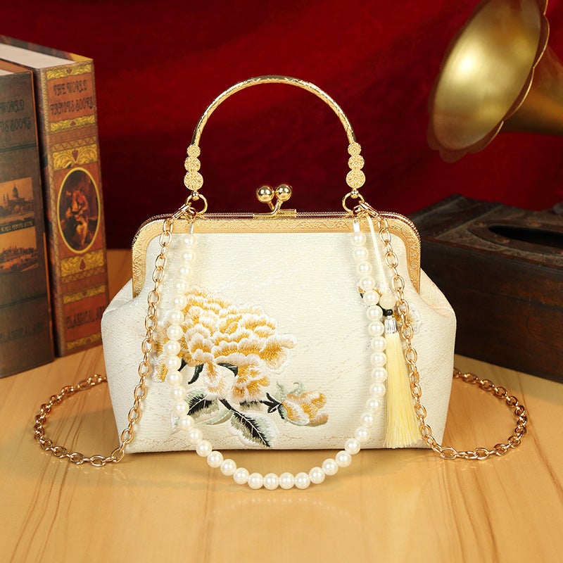 Chinese Embroidery Crossbody Bag for Women - Image 1