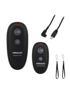 PHOLSY Wireless Shutter Release Remote Control For Sony A1 A9 9M2 A7M4 A7M3 A7Rm2 A7Rm3 A7Rm4 A3500 A6600 A6500 A6400 A6100 Rx100M4 Rx100M6 Rx100M7 Rx10M4 Hx99 A68 A77 A350  - Image 1