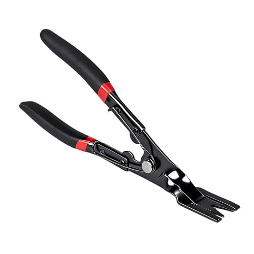 Xinodle Panel Clip Pliers Automotive Door Panel Upholstery Trim Clip Removal Tool Plier Interior Clip Fastener Rivet Push Pin Panel Pliers Car Vehicle Dashboard Clip Remover Plier Repair Tool - Image 1