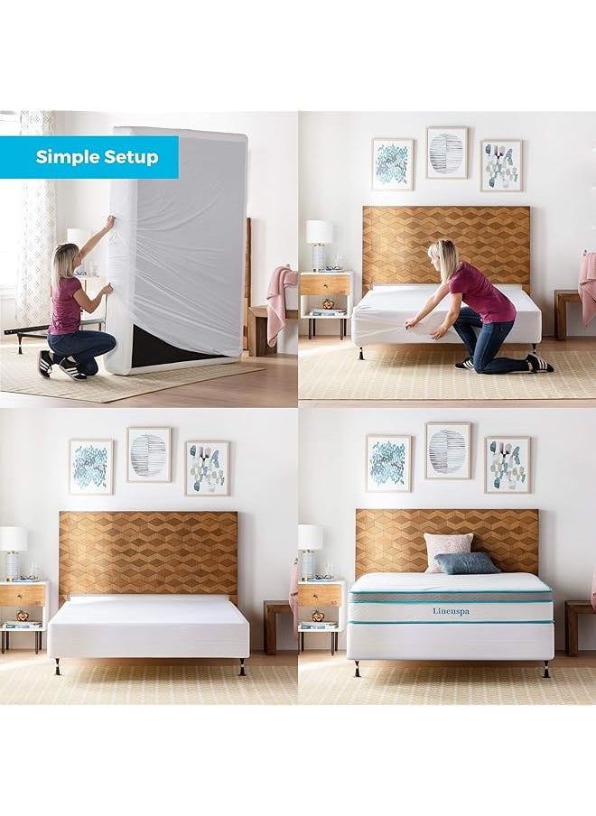 erorex - Waterproof Proof Box Spring Encasement Blocks Out Liquids Stains And Dirt King - Image 1