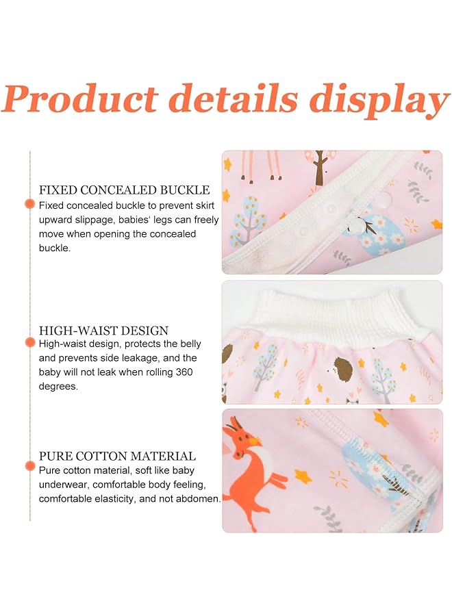 joyzzz Potty Training Skirt 2 In 1 For Kids Diaper Skirt  - Image 2