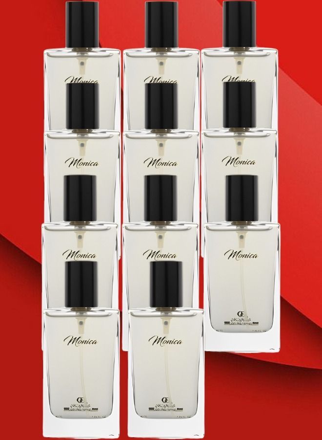 Banafa 11 Pieces Monica Perfume 40ml EDT - Image 1