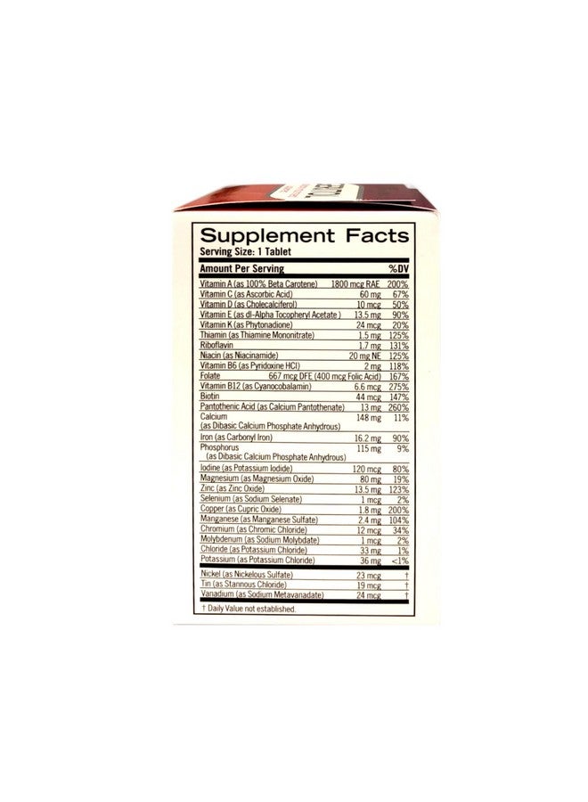 Geritol Complete Tablets 100 Tablets - Image 1