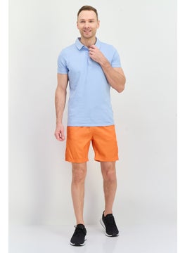 Sovereign Code Men Plain Basic Shorts, Orange  - Image 4