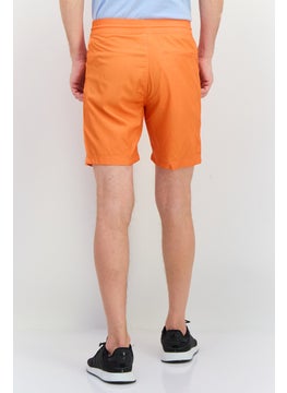 Sovereign Code Men Plain Basic Shorts, Orange  - Image 3