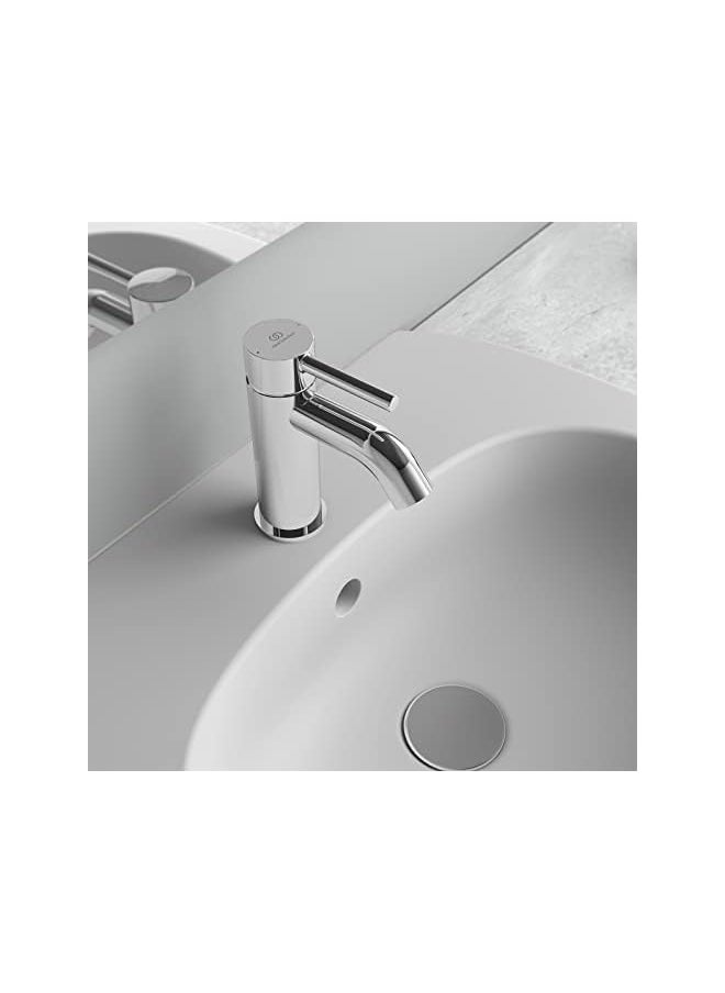 Ideal Standard Bc193Aa Ceraline Washbasin Mixer With Waste Chrome  - Image 5