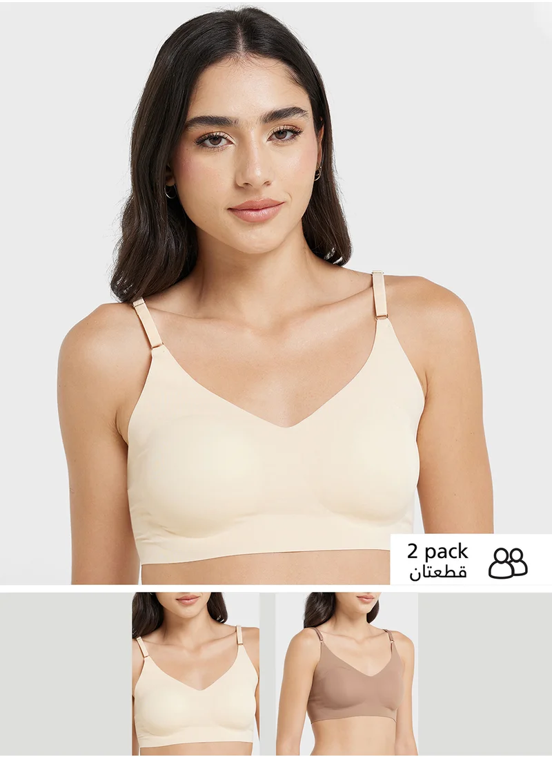 Ginger 2 Pack Seamless Bra