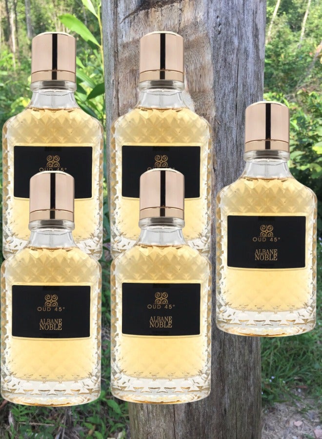 ألباين نوبل 5 قطع عطر عود 45 ألبان نوبل 100 مل - Image 1
