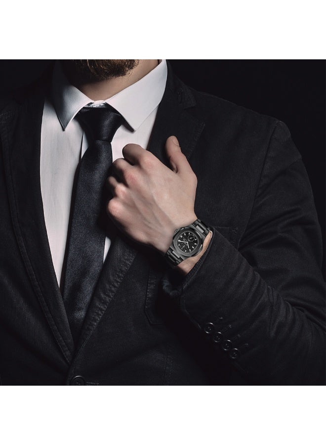 كينيث سكوت ساعة يد رجالية من الستانلس ستيل بعقارب - - .. مم - Image 5