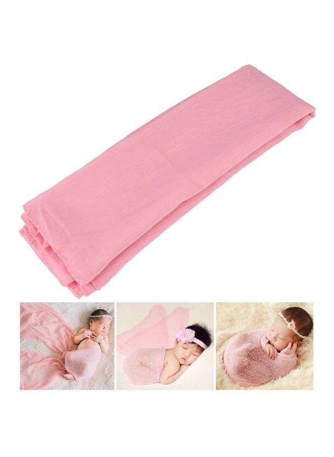 Thoraya Newborn Baby Wraps Swaddle Blanket Infant Boys Girls Photography Photo Prop Pink  - Image 4