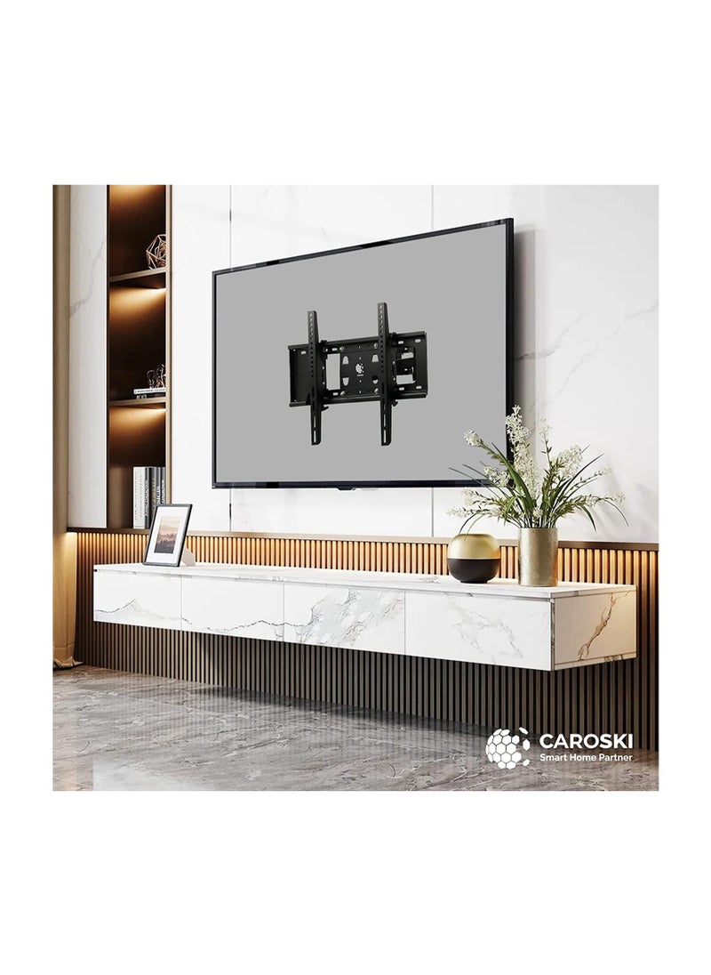 CAROSKI - TV Wall Mount Bracket Supports 26 To 85 Inch Screen Swivel TV Wall Mount With Dual Articulating Arms - Image 1