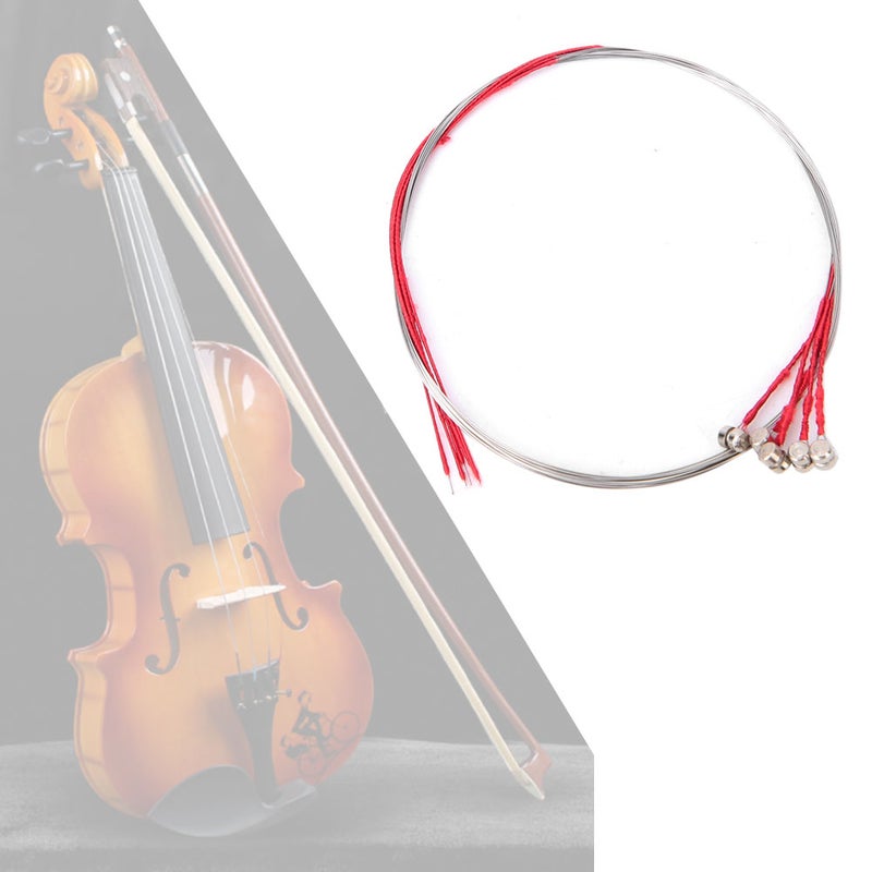 5pcs Violin E Strings Replacement Steel Strings for 3 / 4 and 4 / 4 Size Violins - Image 5