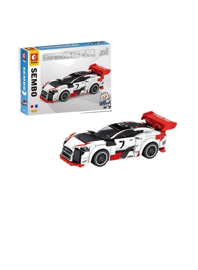 Senbao Building Blocks Famous Car World 6-car 5051 607001 Assembled Toys Compatible With Lego Building Blocks Racing Model - Image 5