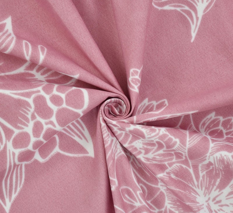 S&S Sands® 180 TC Pure Cotton Floral Designer Frill Diwan Set of 8 Pieces for Living Room Dining Hall (1Single Bedsheet, 5 Frill Cushion Covers, 2 Frill Bolster - Set of 8) - Image 4