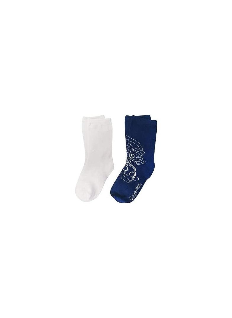 Shopkins - Shopkins Socks (Pack Of 2) - Blue & White 2-4Y - Image 1