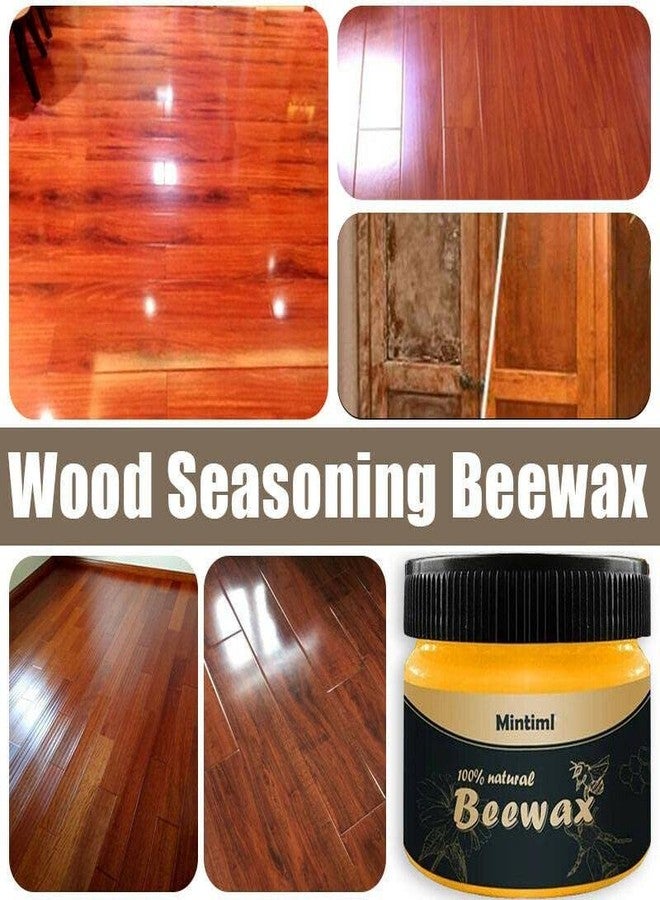 Newvent Natural Wood Seasoning Beewax | Traditional Beewax Furniture Polish Wax For Wood,Wood Door, Furniture, Table, Cabinet (Pack of 1) - Image 5