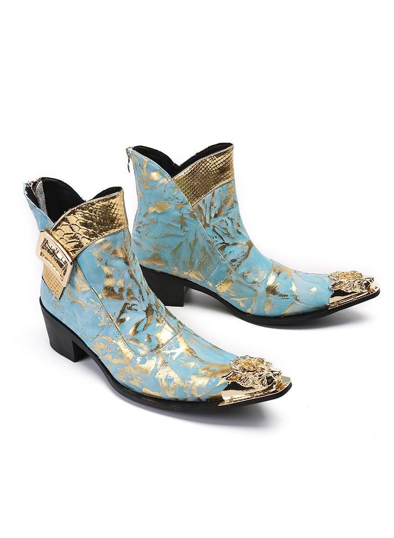 Shougu New Cowboy Boot For Autumn And Winter  - Image 1
