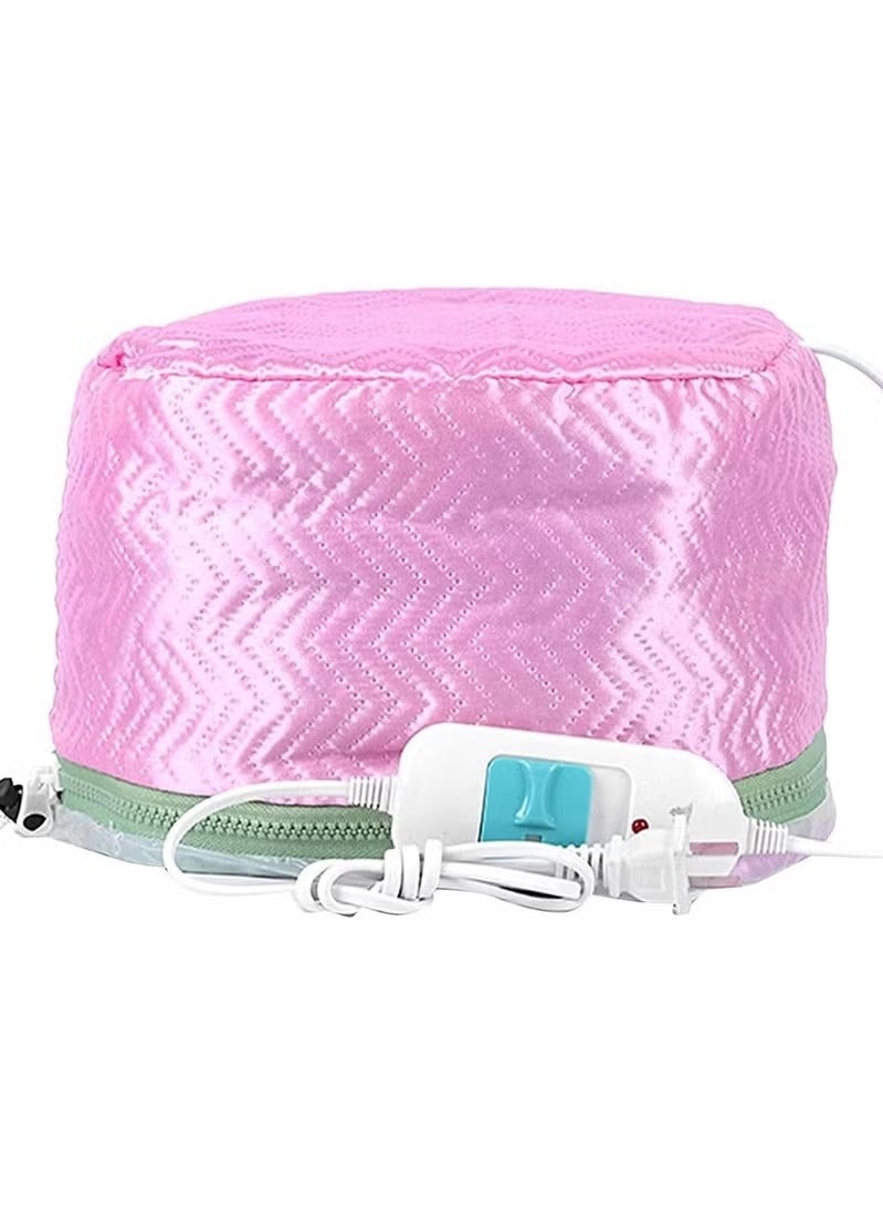 ORiTi Hair Treatment Thermal Cap Pink/White - Image 1
