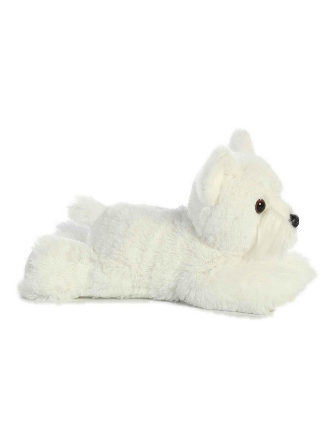 Aurora® Adorable Mini Flopsie™ Windsor Westie™ Stuffed Animal - Playful Ease - Timeless Companions - White 8 Inches - Image 2