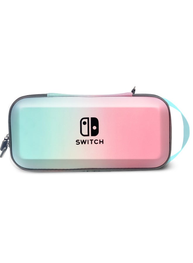 Nintendo Storage Bag Oled Game Theme Accessories Protection Bag Ns Charger Base Portable Hard Bag-Model:Blue Powder Base Package - Image 1
