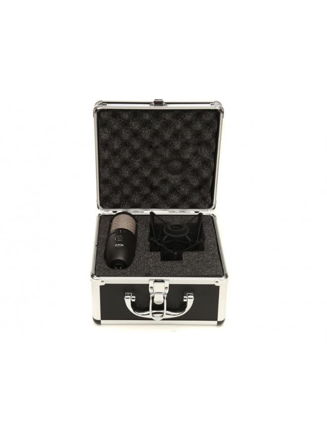 AKG Pro Audio AKG Pro Audio P420 Dual Capsule Condenser Microphone, Black (3101H00430) - Image 3