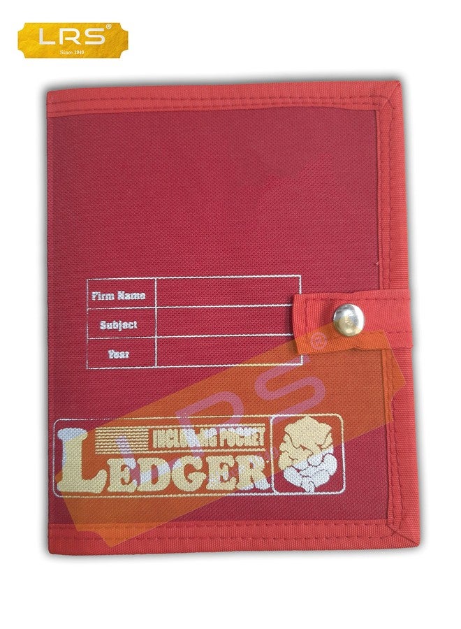 LRS Ledger Short Handy Size - Copy Size - 21 x 18 cm - Modern Bahee Style -100 GSM Maplitho Paper with Tich Button (400 Pages)… - Image 2